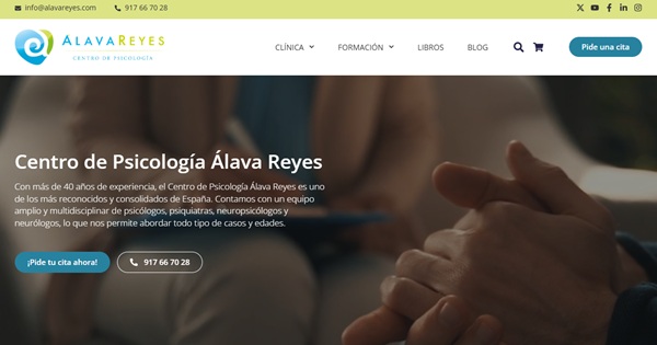 Imagen de la web de María Jesús Álava Reyes
