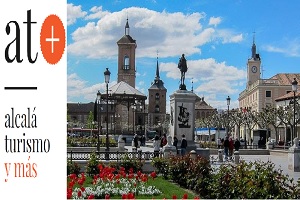 ciudades para visitar en España - logo de Alcalá de Henares (Alcalá turismo y mas)