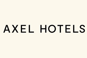hoteles solo adultos - logo de Axel Hotel Madrid