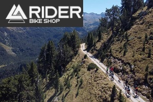 logo de BTT en el Valle de Arán con LaRiderBike