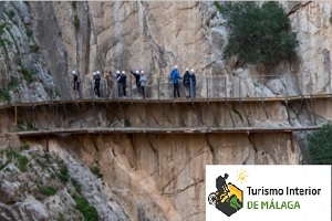 rutas de senderismo - logo de Caminito del Rey (Turismo Interior de Málaga)