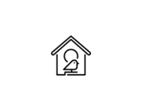 casas rurales con chimenea - logo de Casa Rural El Petirrojo