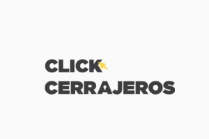 Uno de los mejores cerrajeros en España es Click Cerrajeros, logo