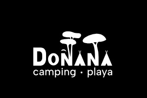 lugares para hacer camping salvaje - logo de Doñana, Playa