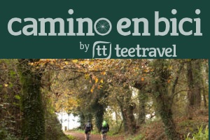 rutas en bicicleta - logo de El Camino de Santiago (Camino en bici)