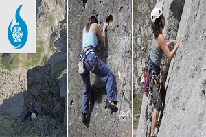 actividades de aventura - logo de Escalada en ordesa y pirineos con Agua y Nieve