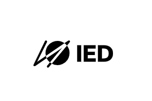 Una de las mejores escuelas de moda en España es IED Barcelona, logo