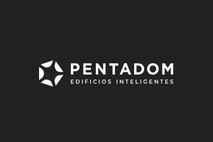 instaladores de domótica inteligente - logo de Pentadom Edificios Inteligentes
