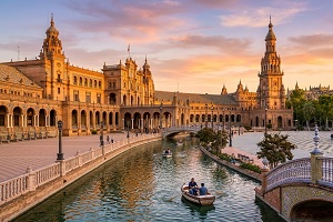 ciudades para turismo gastronómico - logo de Sevilla