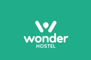 albergues para mochileros - logo de Wonder Hostel