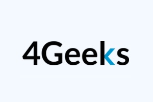 cursos de programación online - logo de 4Geeks Academy