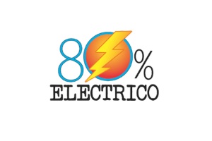 80%eléctrico, logo