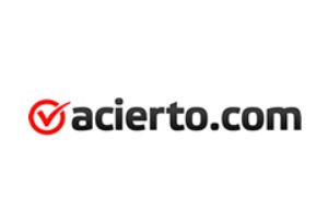 Uno de los mejores comparadores de seguros de coche en España es Acierto.com, logo