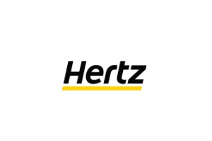 Una de las mejores empresas de alquiler de coches en España es Hertz, logo