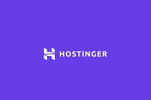 Uno de los mejores proveedores de hosting VPS en España es Hostinger, logo