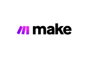 herramientas de automatización - logo de Make