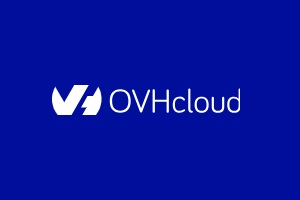 Uno de los mejores proveedores de hosting VPS en España es OVHcloud, logo