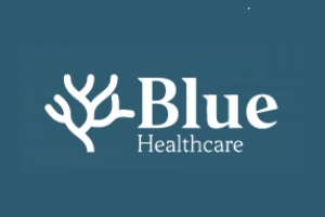 Uno de los mejores tratamientos antienvejecimiento en España es Blue Healthcare, logo