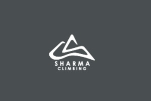 Uno de los mejores rocódromos en España es Sharma Climbing Madrid, logo