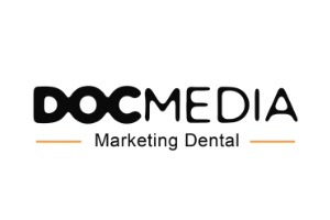 Una de las mejores agencias de marketing para clínicas dentales en España es DocMedia, logo