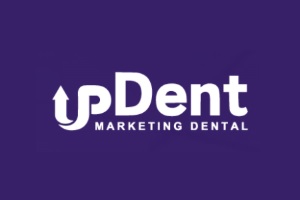 Una de las mejores agencias de marketing para clínicas dentales en España es UpDent, logo
