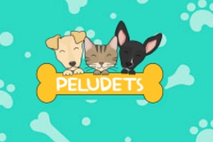 mejores peluquerías caninas - logo de PELUDETS Poblenou