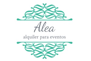 empresas de alquiler de mobiliario para eventos - logo de Alea alquiler para eventos