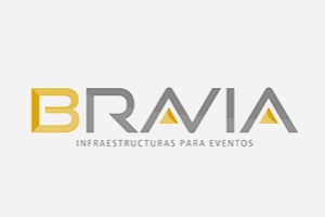 logo de Bravia Infraestructuras para eventos