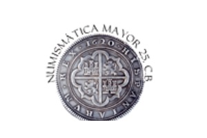 sitios para comprar y vender monedas antiguas - logo de Numismática Mayor 25